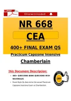 NR 668 CEA Final Exam &ndash; Practicum Capstone Intensive Chamberlain &vert; 400&plus; Practice Questions & Answers &lpar;Latest PDF&rpar;