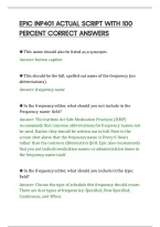 Epic Inp401 Actual Script With 100&NewLine;Percent Correct Answers