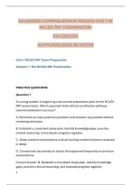 NCLEX-RN Practice Questions&colon; Saunders 8th Ed&comma; All Chapters