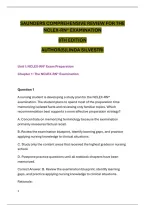 Saunders NCLEX-RN 8th Edition&colon; Complete Book Practice Questions