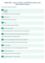 NURS 5663 &shy; week 2 module 1 &vert; UPDATED Questions with&NewLine;100&percnt; Verified Answers
