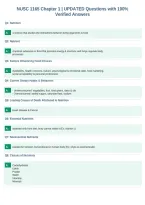 NUSC 1165 Chapter 1 &vert; UPDATED Questions with 100&percnt;&NewLine;Verified Answers