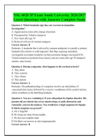 NSG 6020 3P Exam South University 2026&sol;2027 &NewLine;Latest Questions with Answers Complete Study 