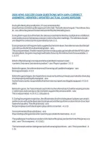 2026 Nfhs Soccer Exam Questions With 100&percnt; Correct Answers &vert; Verified &vert; Updated &lpar;Actual Exam&rpar; 20252026