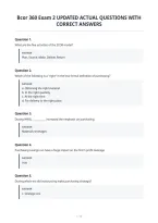 Bcor 360 Exam 2 Updated Actual Questions With&NewLine;Correct Answers&NewLine;