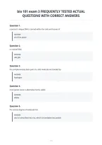 Bio 101 Exam 3 Frequently Tested Actual&NewLine;Questions With Correct Answers