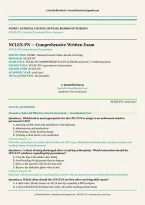 NCLEX-PN Comprehensive Exam 2026&sol;2027 &vert; 180 Verified Questions & Answers &vert; NCSBN Practical Nurse Licensure Prep &vert; Instant Download