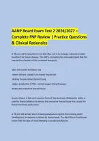  &NewLine;AANP Board Exam Test 2 2026&sol;2027 &ndash; Complete FNP Review &vert; Practice Questions & Clinical Rationales &NewLine;