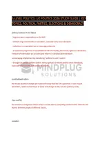 A-Level Politics 2026&colon; UK Politics Study Guide &vert; Elections&comma; Political Parties&comma; Democracy & Voting Behaviour