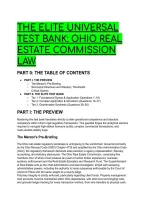 2026&sol;2027 ELITE Ohio Real Estate Commission Law Test Bank &vert; Grandmaster Questions&comma; Fiduciary Rationale & ORC Statutory Thresholds