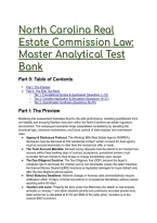 2026&sol;2027 North Carolina Real Estate Exam Prep &vert; S-Tier Scenarios&comma; Distractor Analyses & NCREC Rationales