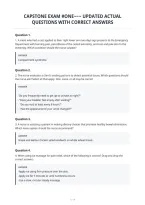 Capstone Exam &num;One~~~ Updated Actual&NewLine;Questions With Correct Answers&NewLine;
