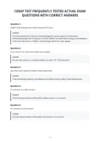 Cerap Test Frequently Tested Actual Exam&NewLine;Questions With Correct Answers