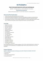 N176 Exam 4 &lpar;PDF&rpar; &vert; 2026&ndash;2027 Saddleback College &vert; Nursing Questions &vert; Practice Exam