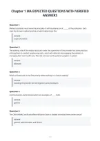 Chapter 1 Ma Expected Questions With Verified&NewLine;Answers