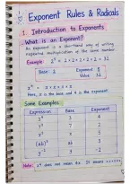 Exponents and Powers &ndash; Complete Mathematics Notes