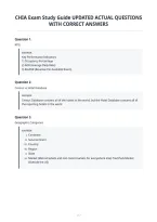 Chia Exam Study Guide Updated Actual Questions&NewLine;With Correct Answers