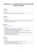 Cjl3038 Exam 2 Uf Updated Actual Questions And&NewLine;Correct Answers