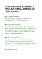 Evidence Based Practice In Nursing And&NewLine;Healthcare Melnyk Complete Course&NewLine;Review Guide