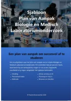 Plan van aanpak hbo-scriptie Biologie en Medisch Laboratoriumonderzoek &vert; Sjabloon&comma; voorbeeldcasus & checklist &vert; Editie 2026