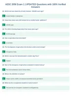 AESC 2050 Exam 1 &vert; UPDATED Questions with 100&percnt; Verified&NewLine;Answers&NewLine;