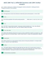AESC 2050 Test 1 &vert; UPDATED Questions with 100&percnt; Verified&NewLine;Answers
