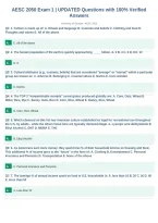 AESC 2050 Exam 1 &vert; UPDATED Questions with 100&percnt; Verified&NewLine;Answers&NewLine;