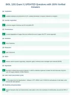 BIOL 1201 Exam 3 &vert; UPDATED Questions with 100&percnt; Verified&NewLine;Answers
