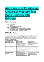2026&sol;2027 Anatomy and Physiology 10th Edition Saladin Test Bank &vert; Elite Clinical Questions&comma; Rationales & Axioms