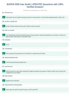 BUSFIN 3500 Ivan Smith &vert; UPDATED Questions with 100&percnt;&NewLine;Verified Answers&NewLine;