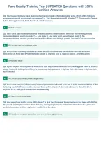 Face Reality Training Test &vert; UPDATED Questions with 100&percnt;&NewLine;Verified Answers