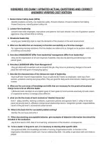 Hondros 195 Exam 1 Updated Actual Questions And Correct&NewLine;Answers Verified 2027 Edition