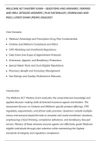 Wellcare Act Mastery Exam &ndash; Questions And Answers &vert; Verified&NewLine;And Well Detailed Answers &vert; Plus Rationales &vert; Download And&NewLine;Pass &vert; Latest Exam Update 2026&sol;2027