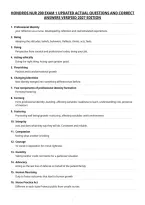 Hondros Nur 195 Exam 1 Updated Actual Questions And Correct&NewLine;Answers Verified 2027 Edition