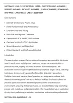 XACTIMATE LEVEL 1 &2CERTIFICATION EXAM&ndash; QUESTIONS AND ANSWERS &vert; VERIFIED AND WELL DETAILED ANSWERS &vert; PLUS RATIONALES &vert; DOWNLOAD AND PASS &vert; LATEST EXAM UPDATE 2026&sol;2027