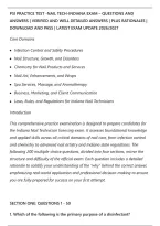 Psi Practice Test -Nail Tech-Indiana Exam &ndash; Questions And&NewLine;Answers &vert; Verified And Well Detailed Answers &vert; Plus Rationales &vert;&NewLine;Download And Pass &vert; Latest Exam Update 2026&sol;2027