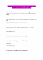 MATH 110 Statistics Final Exam Portage Learning Latest 20262027 Verified Questions and Answers Latest UPDATE 100 CORRECT ANSWERS