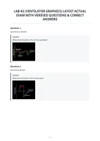 Lab &num;2 &lpar;Ventilator Graphics&rpar; Latest Actual&NewLine;Exam With Verified Questions & Correct&NewLine;Answers