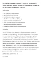 Nccco Mobile Crane Practice Test &ndash; Questions And Answers &vert;&NewLine;Verified And Well Detailed Answers &vert; Plus Rationales &vert; Download&NewLine;And Pass &vert; Latest Exam Update 2026&sol;2027