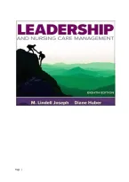 TEST BANK FOR Leadership and Nursing Care Management 8th Edition by M&period; Lindell Joseph &comma; Diane Huber ISBN&colon;9780443127373&comma;COMPLETE GUIDE ALL CHAPTERS COVERED 100&percnt; VERIFIED A&plus; GRADE ASSURED&excl;&excl;&excl;&excl;&excl; NEW LATEST UPDATE&excl;&excl;&excl;&excl;&excl;