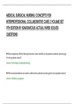 Medical Surgical Nursing Concepts For&NewLine;Interprofessional Collaborative Care 2 Volume Set&NewLine;9Th Edition By Ignatavicius Actual Paper Solved&NewLine;Questions