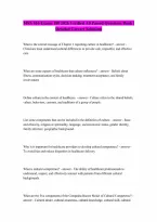 MSN 610 Exams Questions and Answers 100 Verified and Updated 2026 All Passed Verified Questions with 100 Correct Answers Graded A