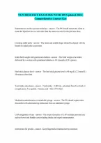 Ngn Hesi Exit Exam 2026 With 100 Questions And Correct Verified Answers Graded A Updated 2026