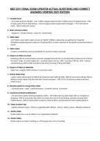 Mental Health Exam 1 Tested Questions And Complete&NewLine;Solutions