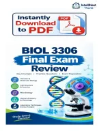 BIOL 3306 Human Anatomy and Physiology Final Exam Questions And Answers &lpar;Verified Answers&rpar;&comma; 100&percnt; Guaranteed Pass 