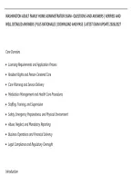 Washington Adult Family Home Administrator Exam&ndash; Questions And Answers &vert; Verified And&NewLine;Well Detailed Answers &vert; Plus Rationales &vert; Download And Pass &vert; Latest Exam Update 2026&sol;2027