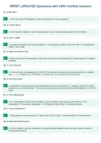 IRRSP &vert; UPDATED Questions with 100&percnt; Verified Answers&NewLine;