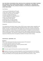 Xcel Solutions Life Insurance Final Exam 200 Actual Questions And Correct Answers&NewLine;With Rationale Latest Update Already Graded A&plus; Assured Pass&rsqb; &ndash; Questions And&NewLine;Answers &vert; Verified And Well Detailed Answers &vert; Plus Rationales &vert; Guaranteed Pass &vert;&NewLine;Latest Exa