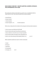 Nur 322 Exam 2 2026&sol;2027 &ndash; Practice Questions&comma; Answers&comma; Rationales&comma; And Comprehensive Study Guide