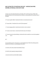Nur 322 Practice Ati Questions 2026&sol;2027 &ndash; Nursing Exam Prep&comma; Answers&comma; Rationales&comma; And Study Guide